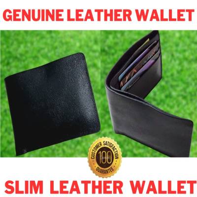 Genuine Leather Wallet (Black)